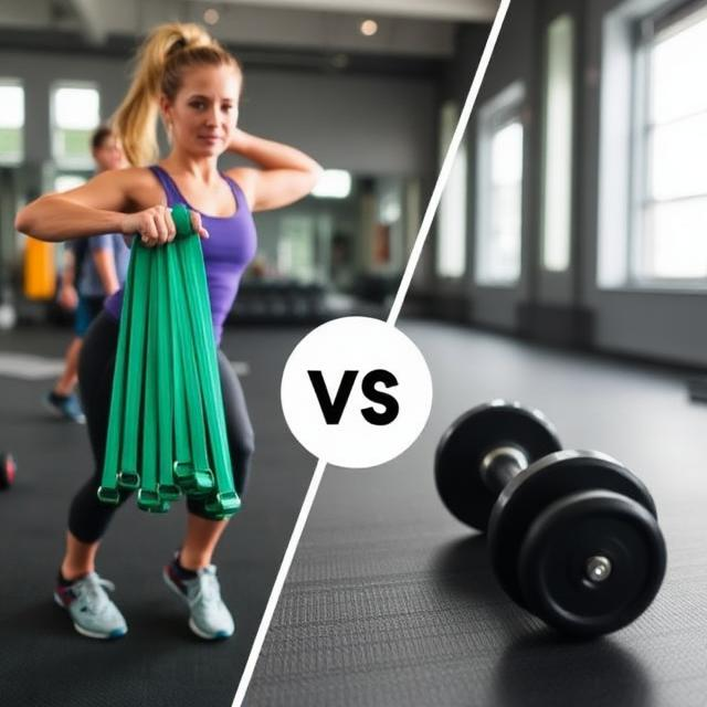 Resistance Bands vs Dumbbells (UK Guide)