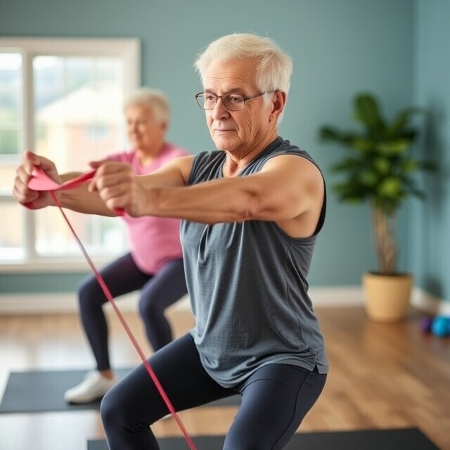 Resistance bands for seniors.