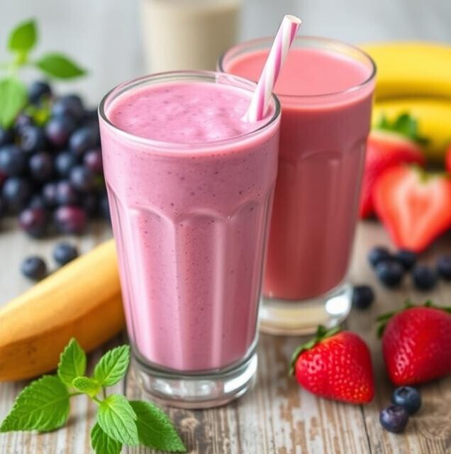 Smoothie recipes for weight loss.